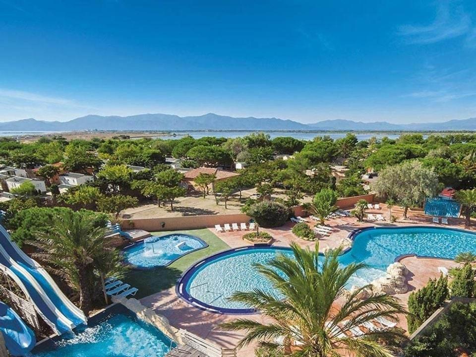 Mobil Home Camping Mar Estang 4* Canet-en-Roussillon Bagian luar foto